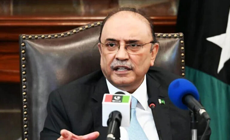 Nation, armed forces always ready to respond to Indian aggression: President Zardari