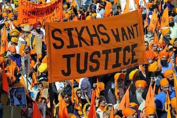 Pakistani and Sikh Communities Stage Massive Protest in London Against India’s Aggressive Policies