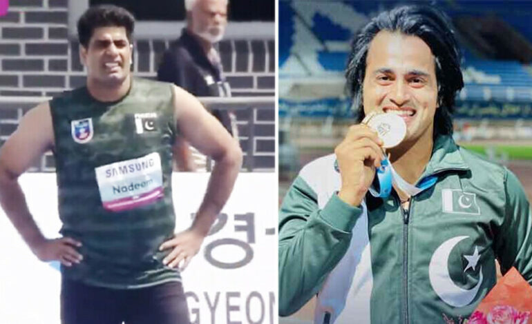 Arshad Nadeem, Muhammad Yasir qualify for javelin final of Asian Athletics Championship
