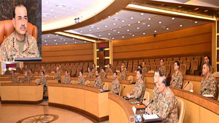 Army’s top brass vows to stop ‘externally-sponsored terrorists’ from destroying national peace: ISPR