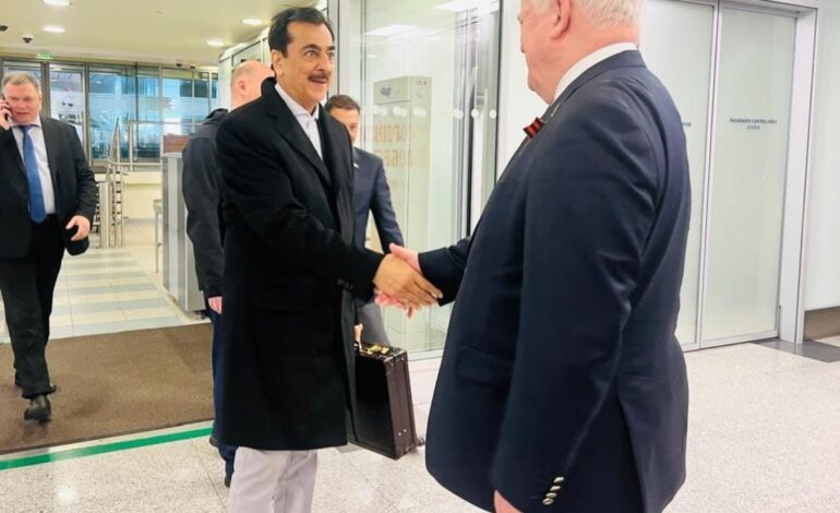 Chairman Senate of Pakistan Arrives in Russia on Bilateral Visit, to Meet Speaker of the Federation Council Tomorrow