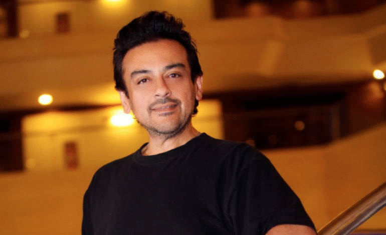 Adnan Sami Sparks Outrage with Indian Flag on Custom In-Ear Monitors