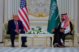 U.S. Trump, Saudi crown prince sign economic partnership agreement
