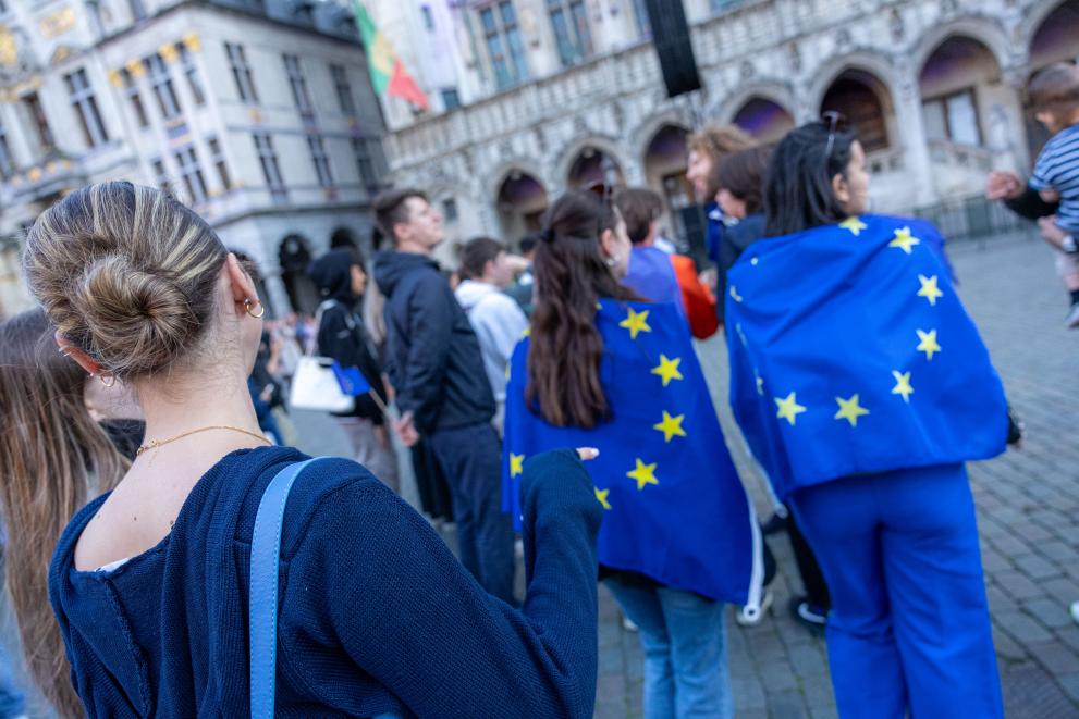 Flying the EU flag for 40 years!