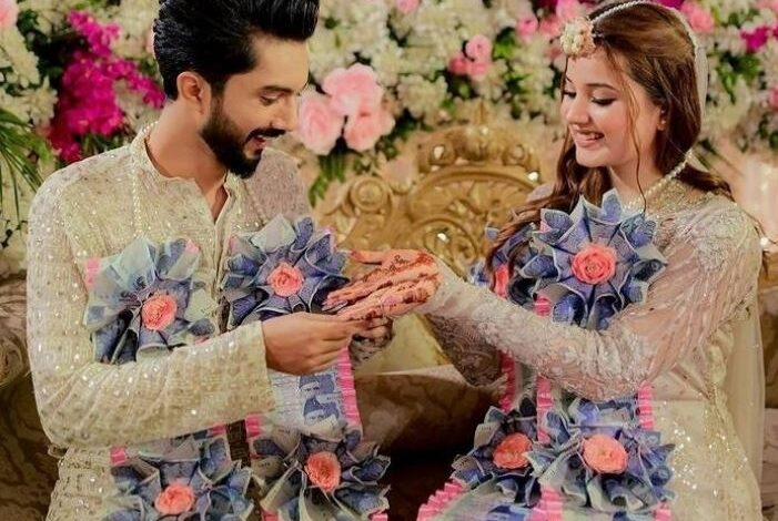 Rebecca Khan and Hussain Tareen’s wedding Videos and pictures viral