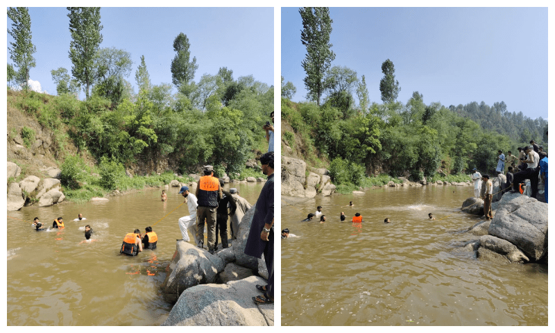 2 teenagers drowned in the Nendhyar River while bathing in KPK’s Battagram district