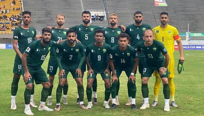 Pakistan football team suffers defeat at the hands of Myanmar football team