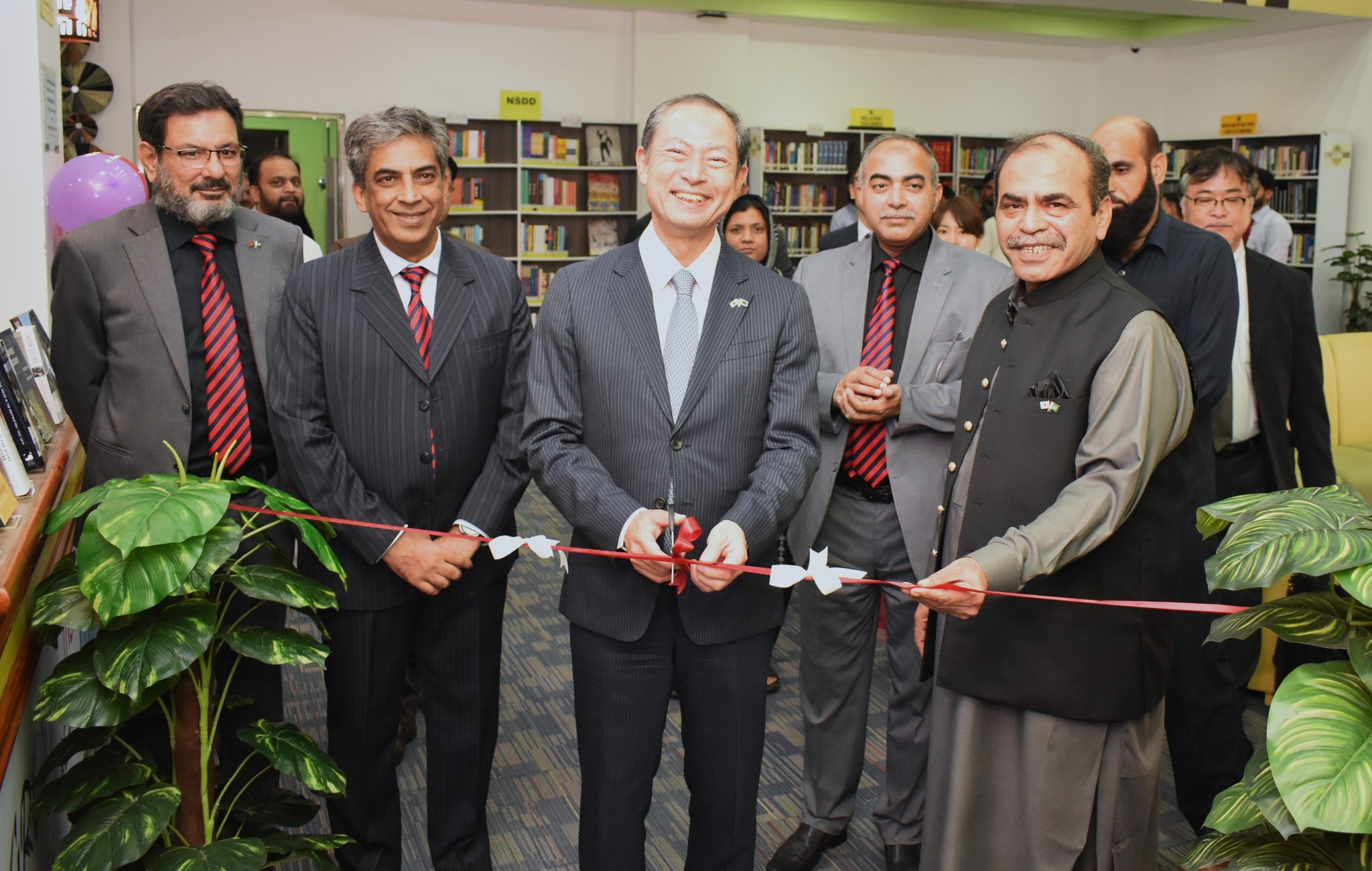 Japan’s Embassy Donates 92 books to NUTECH Islamabad