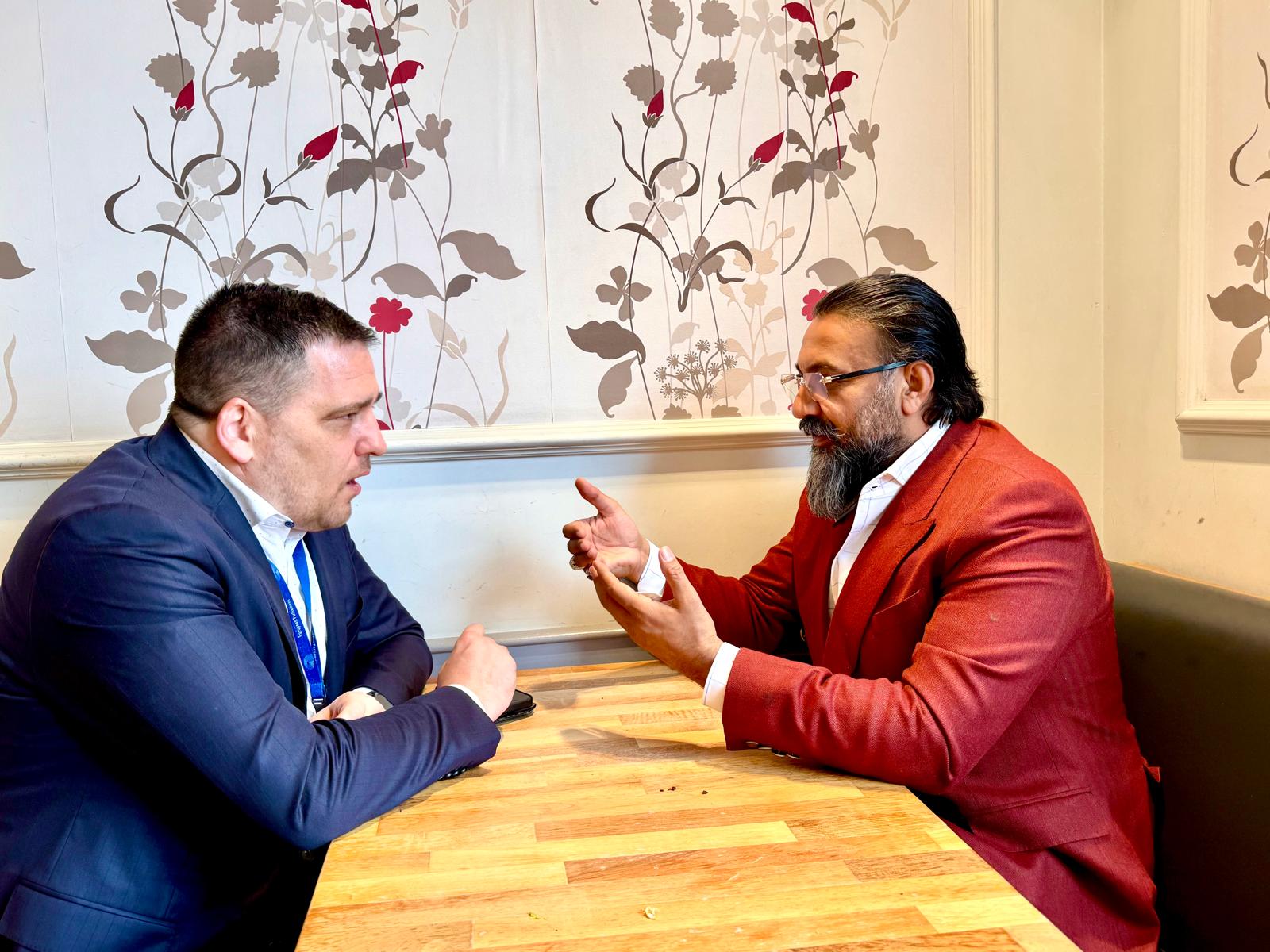 Chairman of EU Pak Friendship Federation Europe Meets with MEP Tomas ZDECKOVSKY