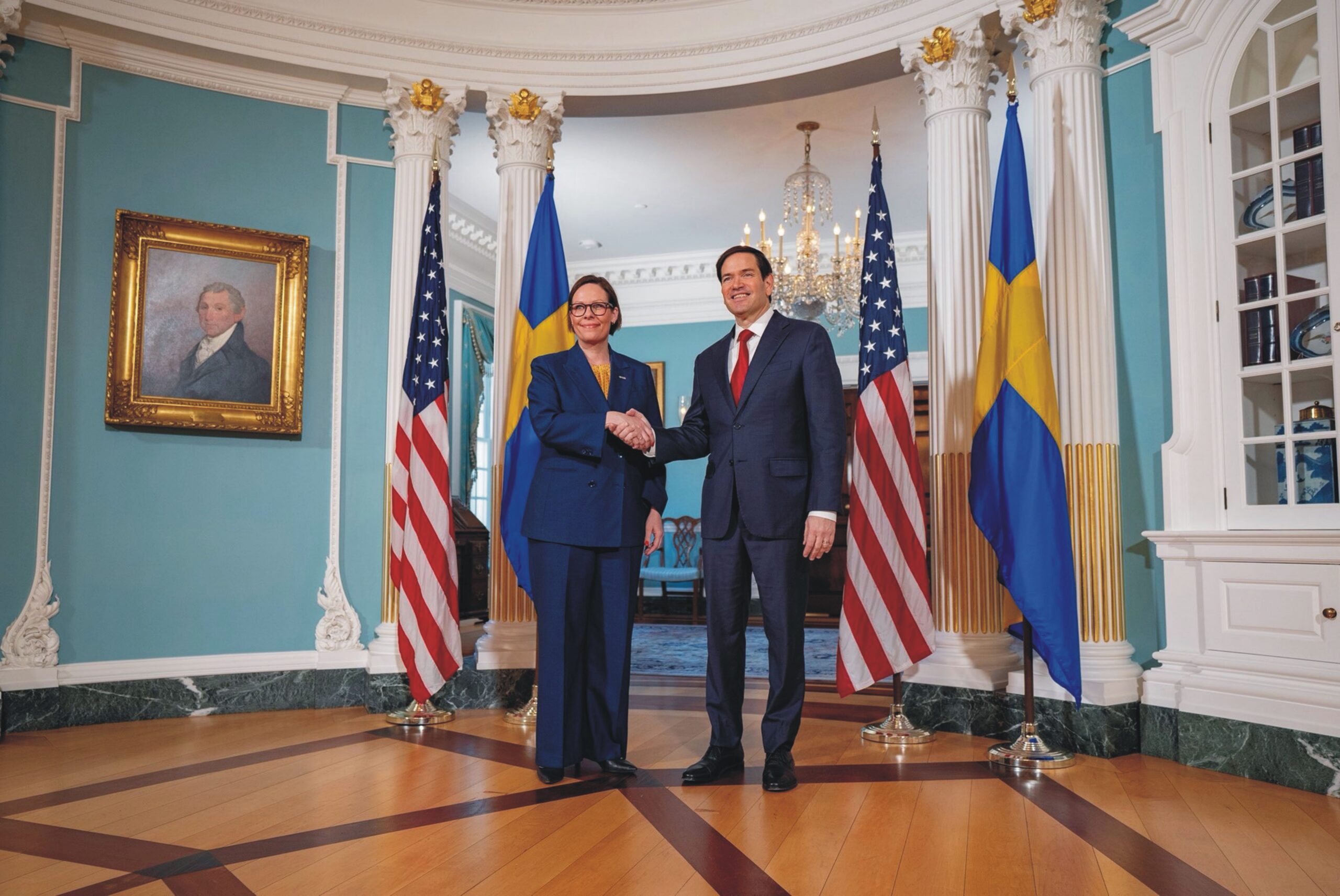 Secretary Rubio’s Meeting with Swedish Foreign Minister Stenergard