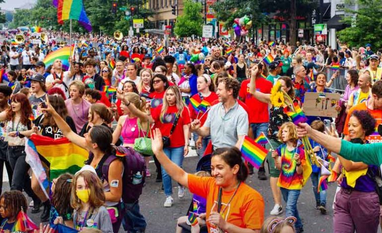 With Rage and Humor, WorldPride Rally Targets Trump at Lincoln Memorial