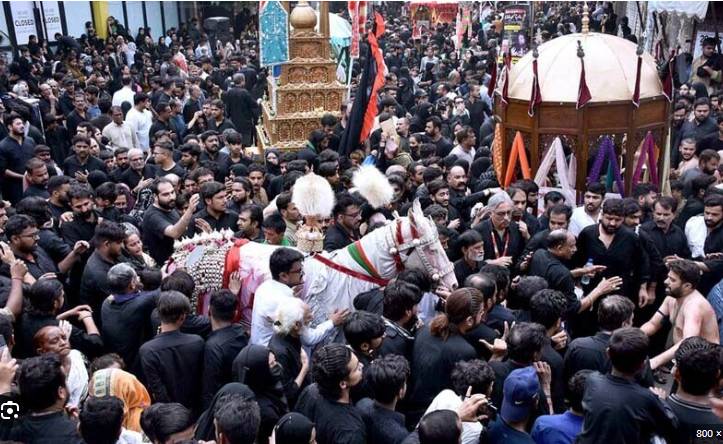 Pakistan Observes 9th Muharram with Religious Processions and Tight Security