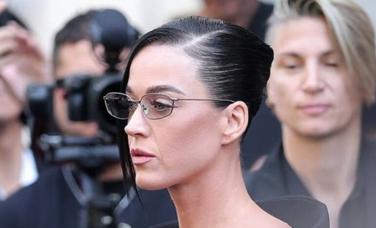 Kim Kardashian Stuns in All-White at Balenciaga Show During Paris Haute Couture Week