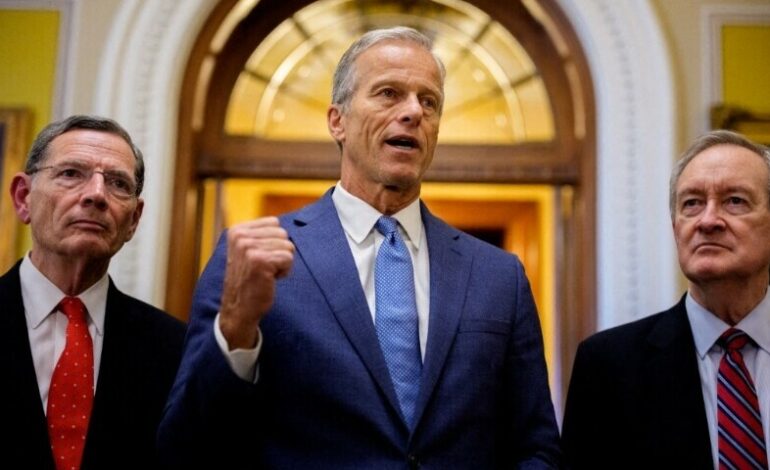 Republican-led US Senate approves divisive Trump spending bill