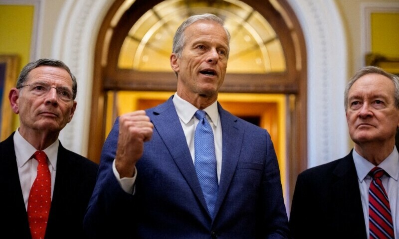 Republican-led US Senate approves divisive Trump spending bill