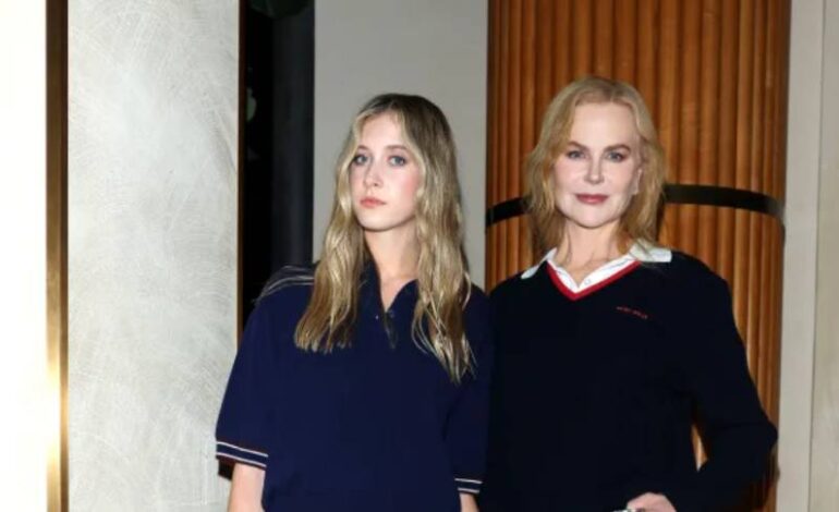 Hollywood Nepo Sunday Rose Follows in Nicole Kidman’s Stylish Footsteps with Omega Debut