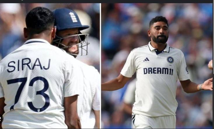 India’s Mohammed Siraj Fined for Aggressive Send-Off to Duckett at Lord’s