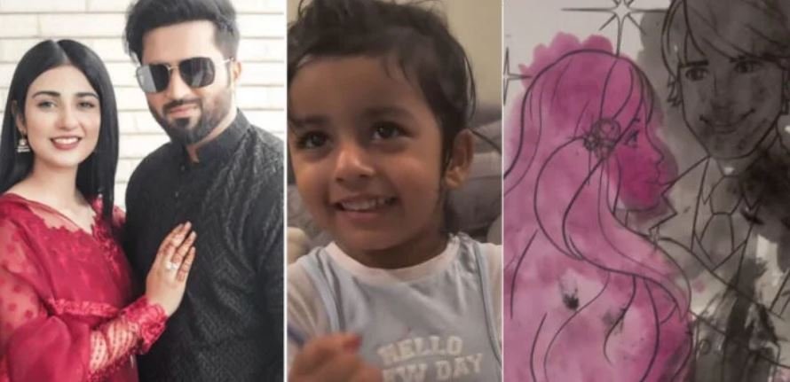 Sara and Falak’s daughter Interesting video viral