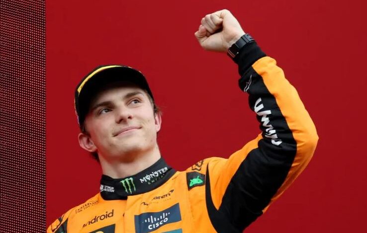 Oscar Piestra outlasts title rival Lando Norris