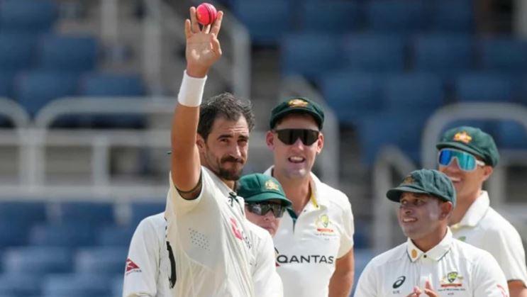 Mitchell Starc broke a 78-year-old record in test cricket