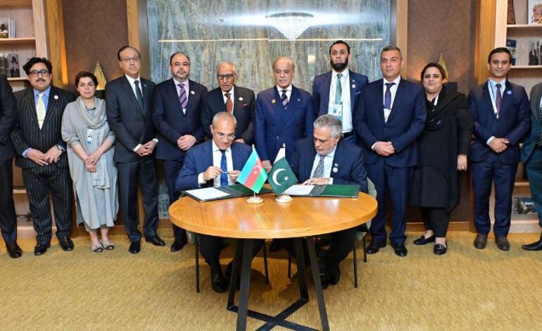 Azerbaijan signs $2 billion investment deal in Pakistan