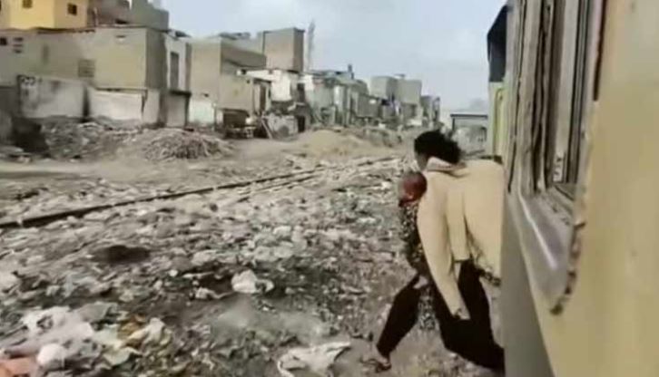 Railway Officials Clarify on Viral Video of Woman and Child Jumping from Moving Train
