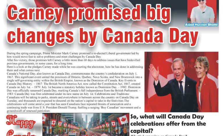 Canada National Day 2025 celebration