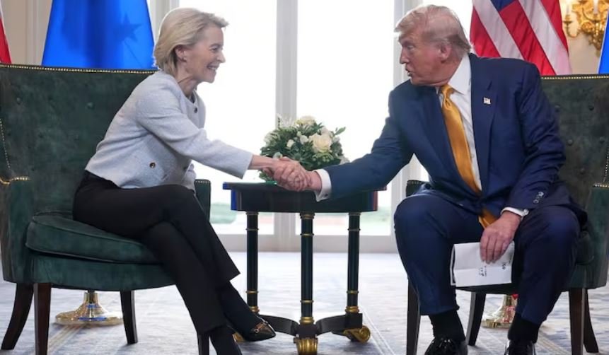 Trump has imposed a 15% tariff on European goods.