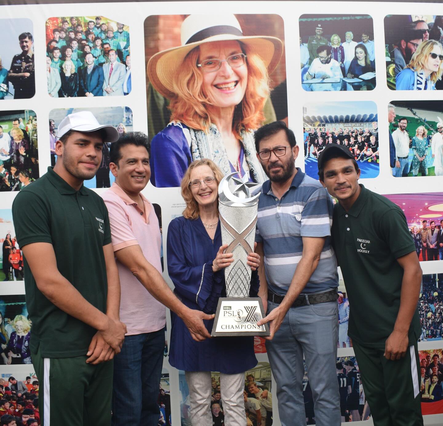 Ambassador’s Netherlands Henny Fokel Visits Junaid Hockey Stadium Lahore