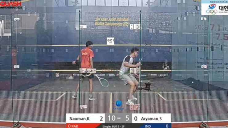 Asian Junior Squash Championship: Pakistani players in final