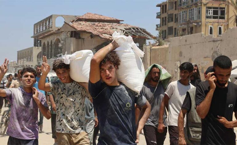 Gaza hospital says 21 children have died from malnutrition and malnutrition