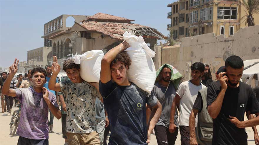 Gaza hospital says 21 children have died from malnutrition and malnutrition