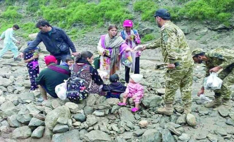 Torrential rains toll rises to 242; nearly half of them kids