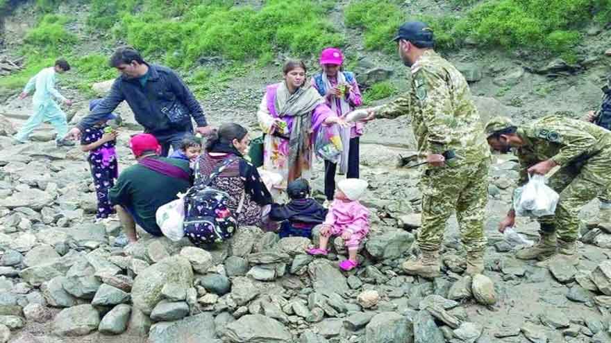 Torrential rains toll rises to 242; nearly half of them kids