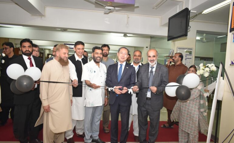 Embassy of Japan in collaboration with Nippon Foundation, has donated a collection of 166 books to Comsats University