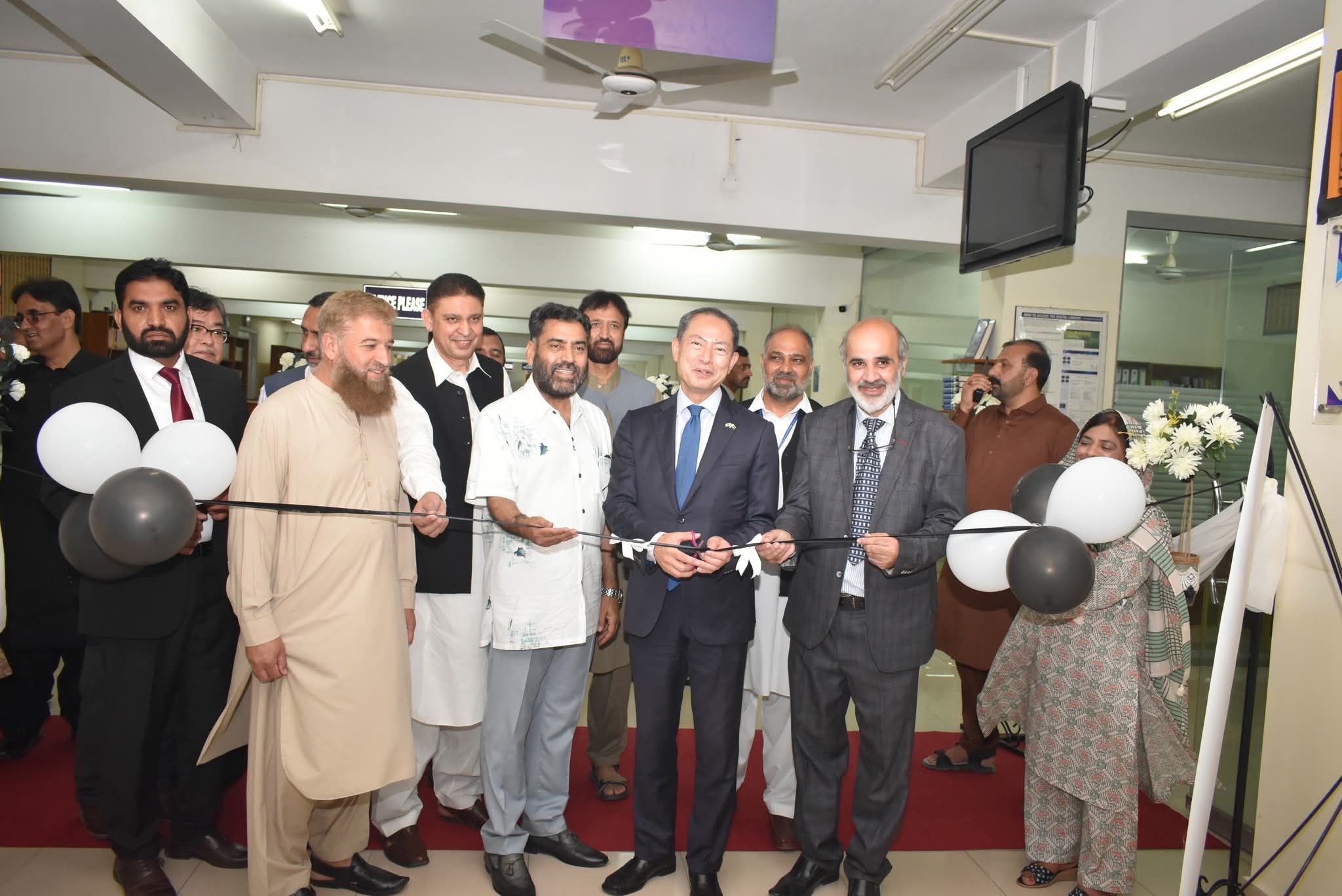 Embassy of Japan in collaboration with  Nippon Foundation, has donated a collection of 166 books to Comsats University