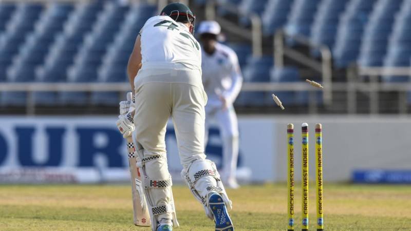 Starc Strikes in 100th Test as Australia Posts 225, West Indies End Day One at 16-1