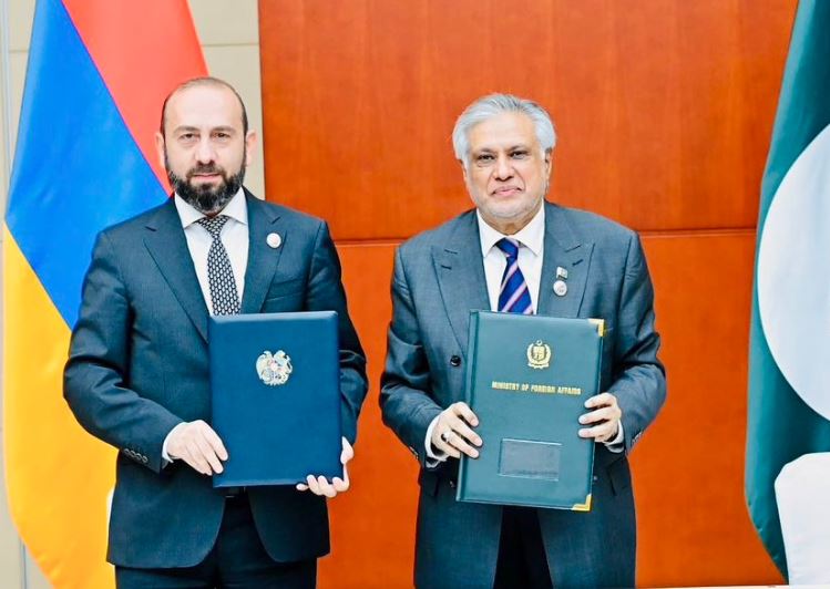 Pakistan, Armenia formally establish diplomatic ties