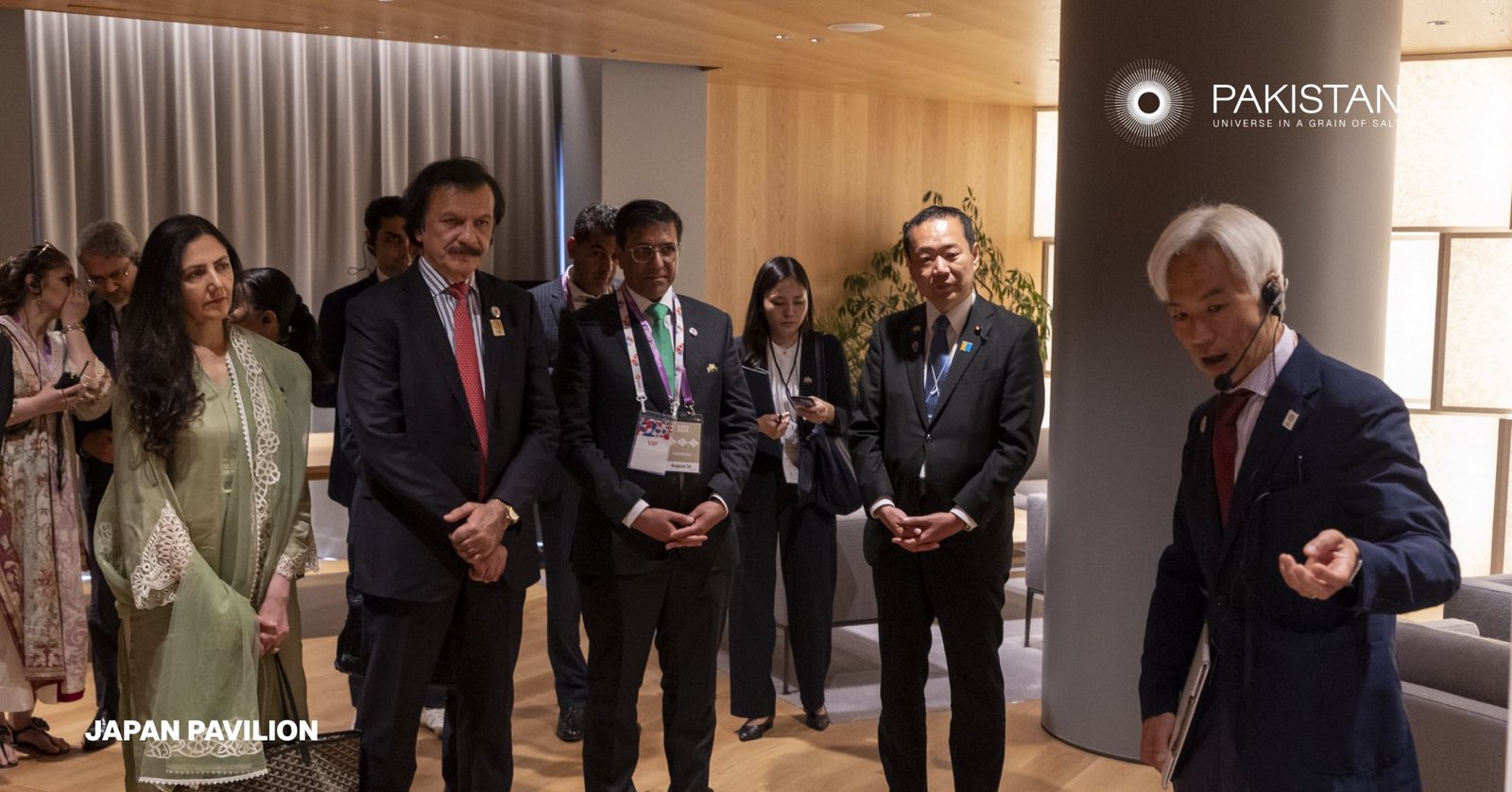 Pakistan Pavilion at Expo 2025 is with Expo2025Osaka Kansai and 2 others.