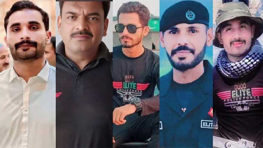 5 cops martyred as robbers attack police post in Sadiqabad