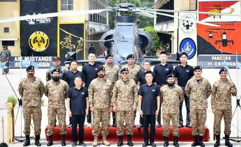 COAS stresses national unity as Pakistan Army inducts Z-10ME attack helicopter