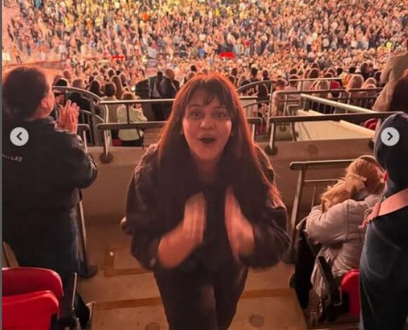 Glimpse into Zara Noor attending Coldplay concert raises eyebrows