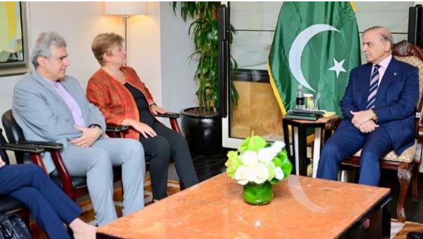 PM Shehbaz urges IMF to factor in flood damage in next economic review