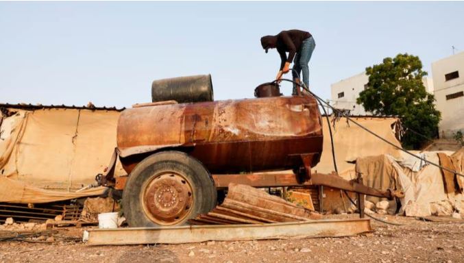 In the Israeli-occupied West Bank, Palestinian taps run dry