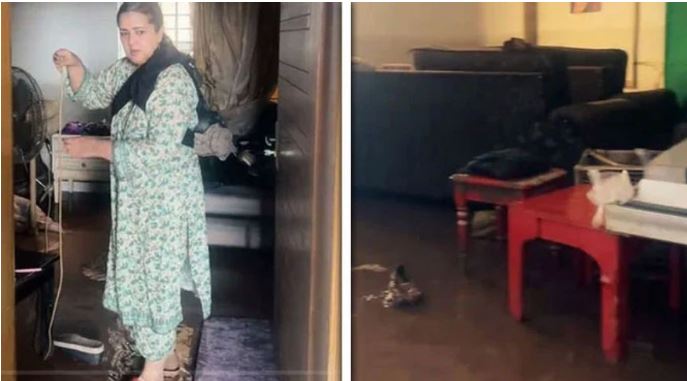 Actress Arifa Siddiqui’s home damaged as floods hit Lahore housing society