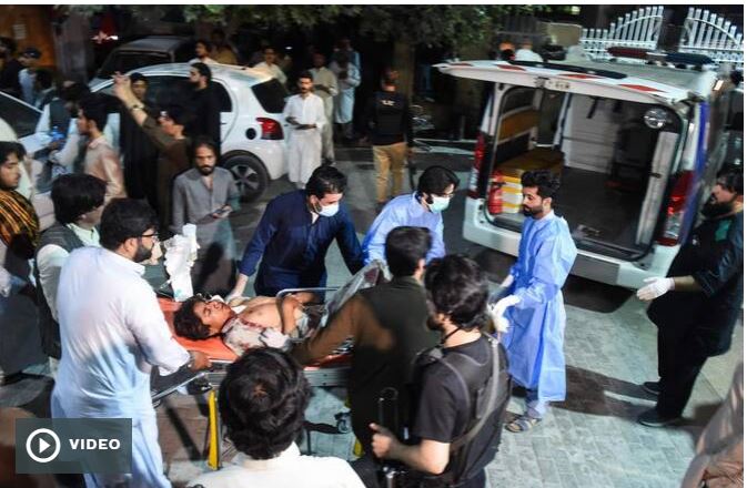 Pakistan: 15 killed in suicide bomb attack at political rally in southwestern Balochistan province