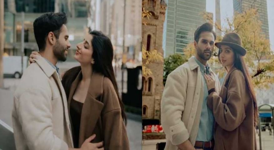 Mawra Hocane, Ameer Gilani enjoy honeymoon in Canada