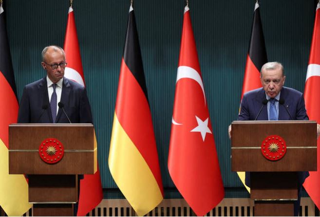 Turkiye’s Erdogan to Merz: does Germany not see Israeli ‘genocide’ in Gaza?
