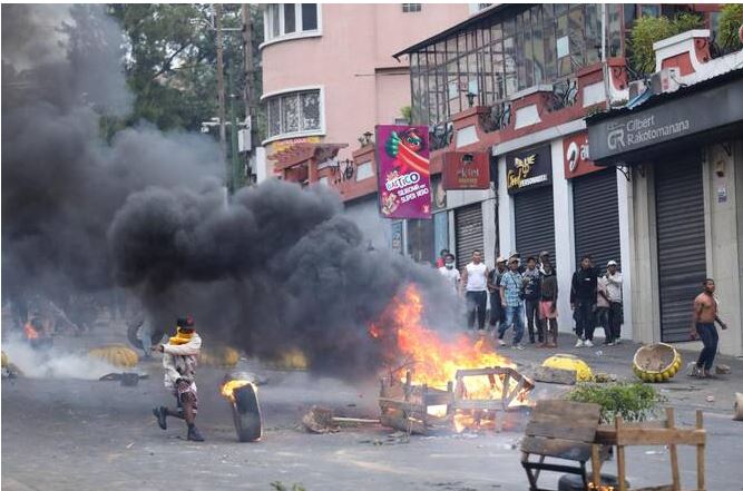 Madagascar protesters demand president’s resignation in fifth day of rallies