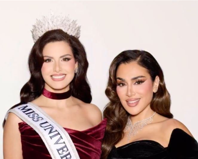Beauty mogul Huda Kattan supports Miss Palestine Nadeen Ayoub for Miss Universe pageant